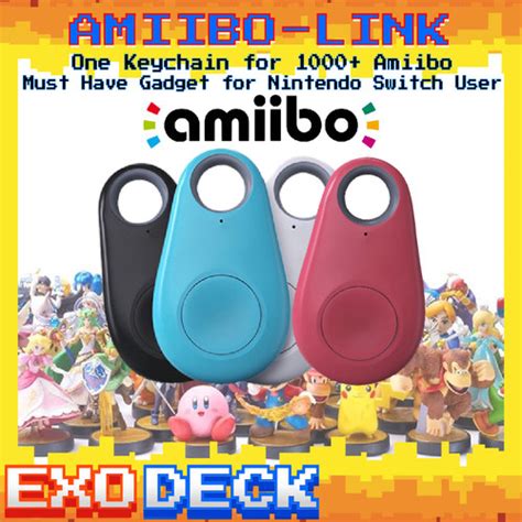 nfc amiibo keychain|what is amiibolink.